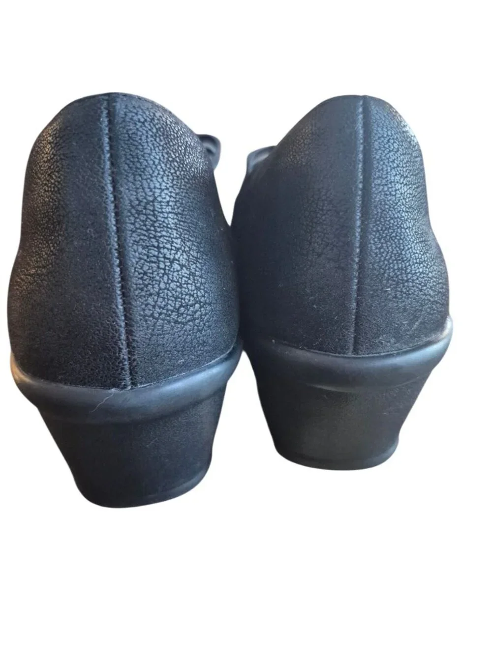 Skechers Rumblers Space Odyssey Black Mary Jane Wedge Shoes Size 9